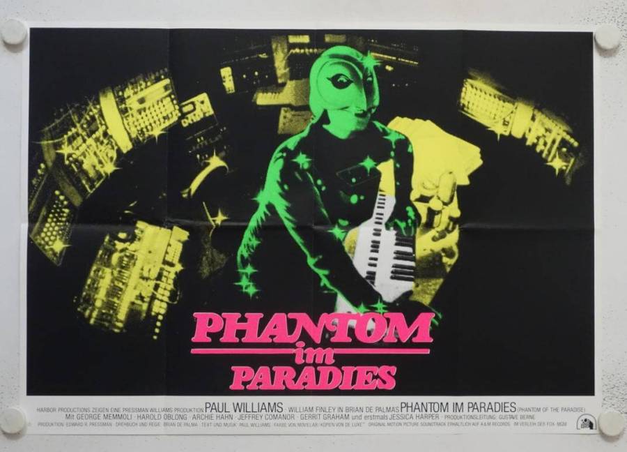 Phantom of the Paradise original release german movie poster